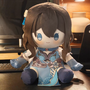 Fanart Ruan Mei Plushies Female 40CM Bean Eyes Plush Doll With Clothes