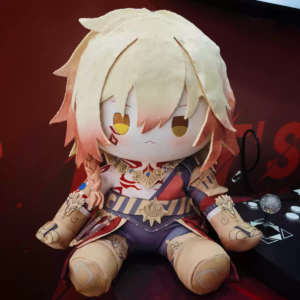 Fanart Myei Plushies Female 40CM Bean Eyes Plush Doll With Clothes