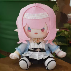 Fanart Elysia Plushies Female 40CM Bean Eyes Plush Doll With Clothes