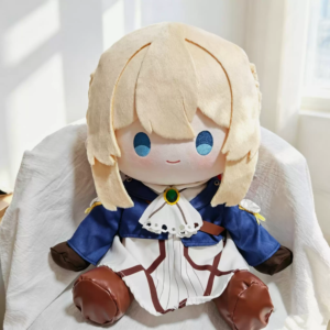 Fanart Violet Plushies Female 40CM Bean Eyes Plush Doll With Clothes