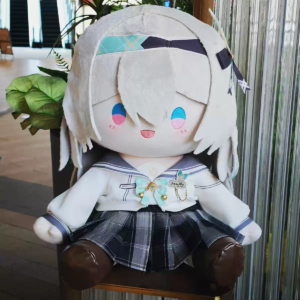 Fanart Firefly Plushies Female 40CM Bean Eyes Plush Doll With Clothes