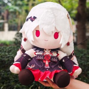 Fanart  Plushies Female 40CM Red Bean Eyes Plush Doll With Clothes