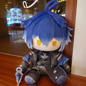 Fanart Flins Plushies Female 40CM Bean Eyes Plush Doll With Clothes