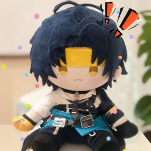 Fanart Asaba Harumasa Plushies Female 40CM Bean Eyes Plush Doll With Clothes