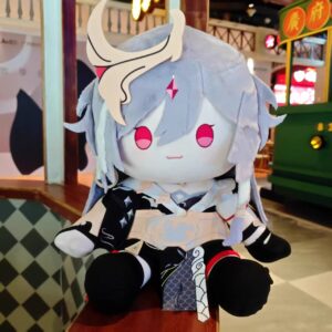 Fanart Herrscher of Sentience Plushies Female 40CM Bean Eyes Plush Doll With Clothes