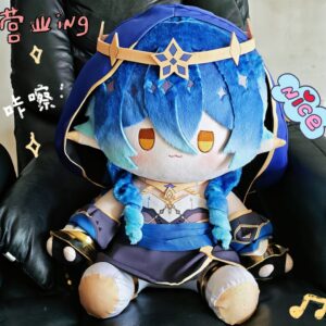 Fanart Layla Plushies Female 40CM Bean Eyes Plush Doll With Clothes
