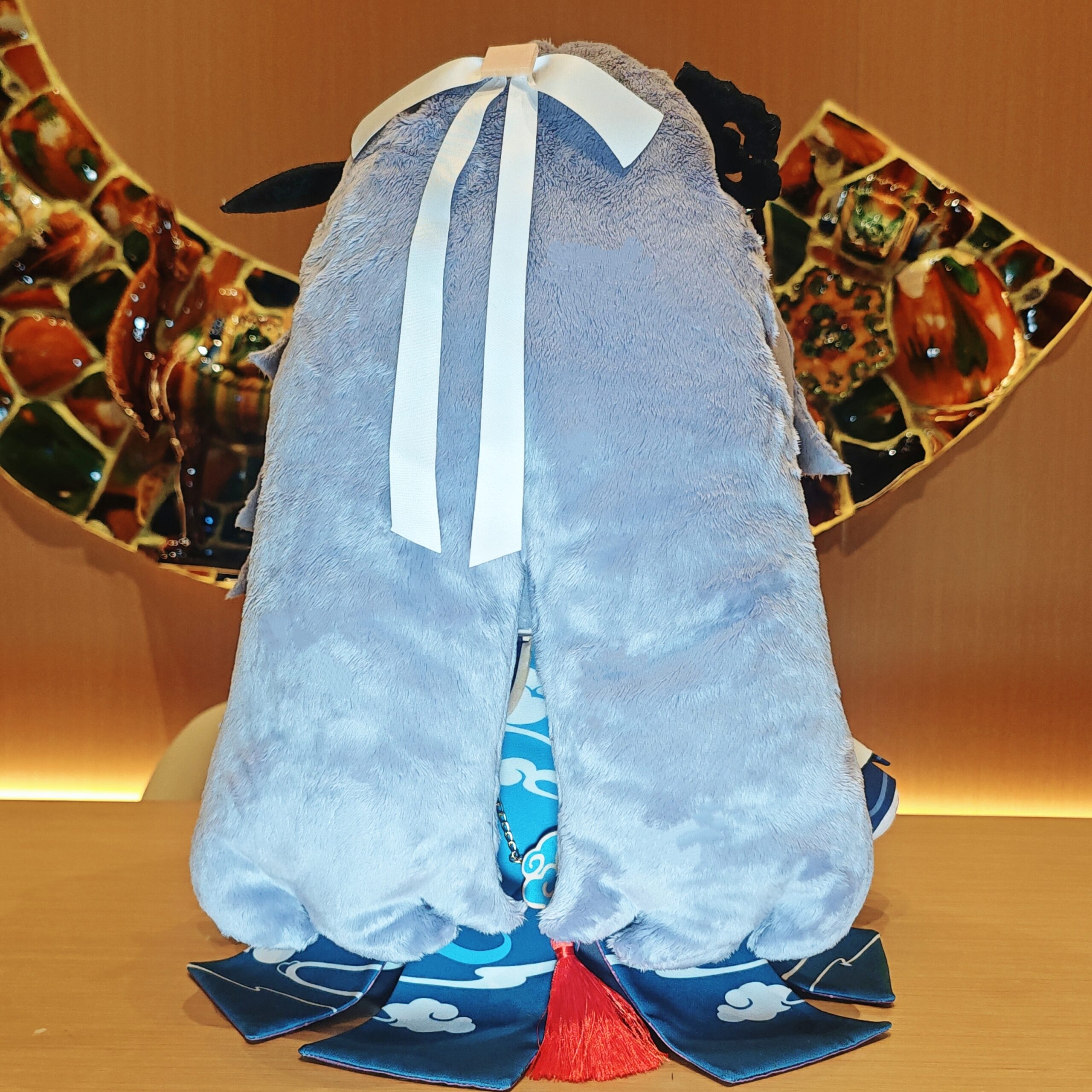 Fanart Fuhua Plushies Female 40CM Bean Eyes Plush Doll With Clothes - 图片 4
