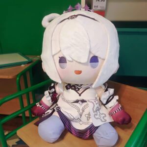Fanart Kiana Kaslana Plushies Female 40CM Bean Eyes Plush Doll With Clothes