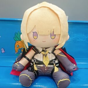 Fanart Evelyn Plushies Female 40CM Bean Eyes Plush Doll With Clothes